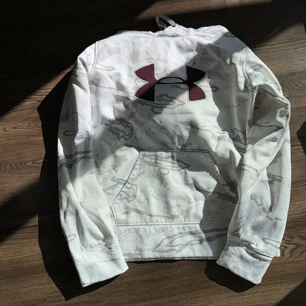 Under Armour white camo hoodie - Picture 4 of 7